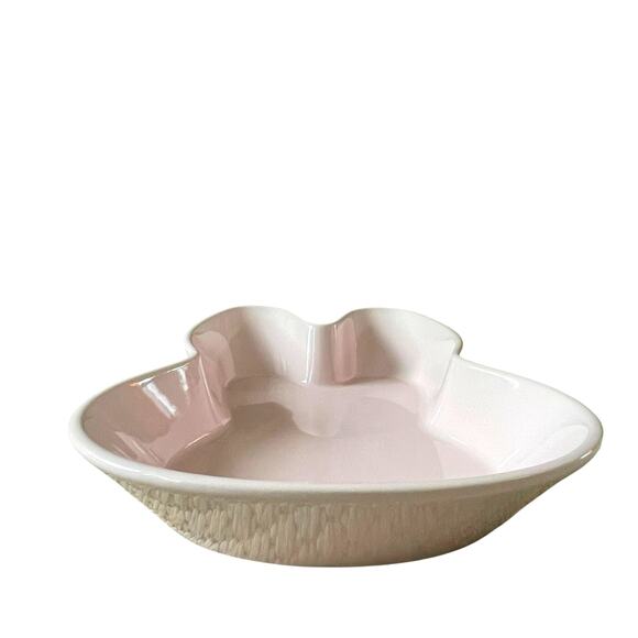 ZRIKE Bunny Shaped Baker 12in Pink Ceramic Spring Easter NEW - Picture 3 of 10